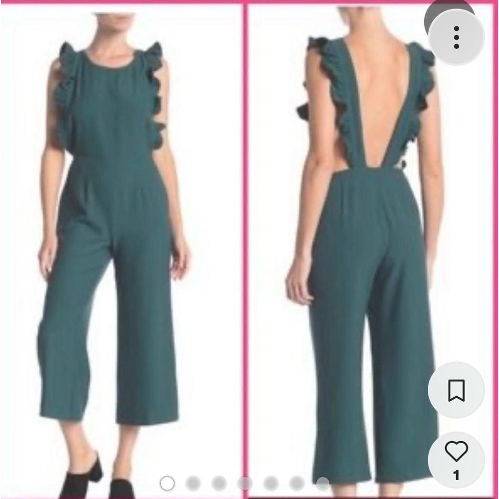 Free press open back romper size L